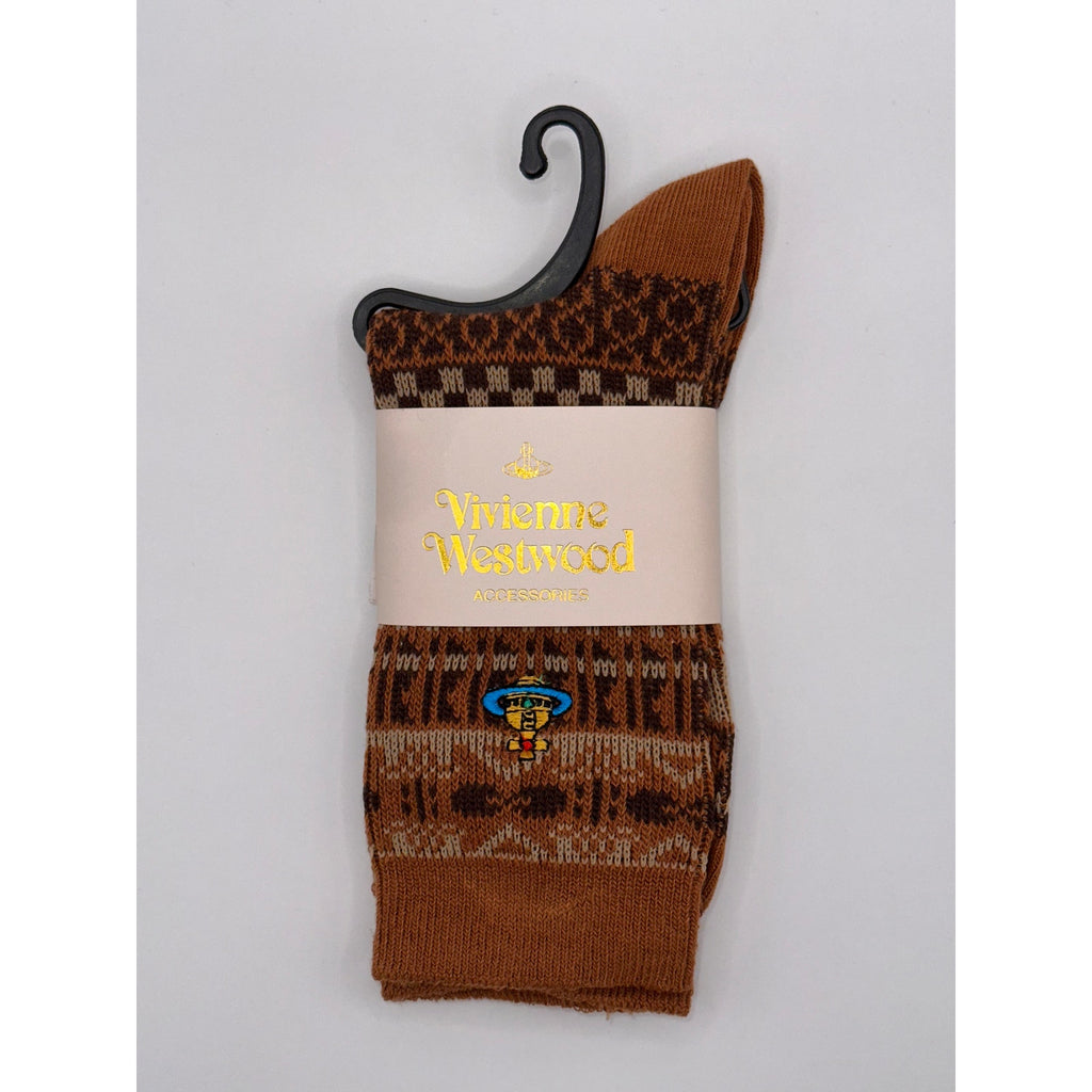 4 Pairs Vivienne Westwood Women's Socks, Medium US Size 6-9