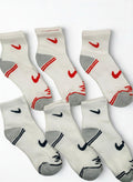 6 Pairs NWOT Nike Russell Wilson Kids' Ankle Socks - 6 Pack