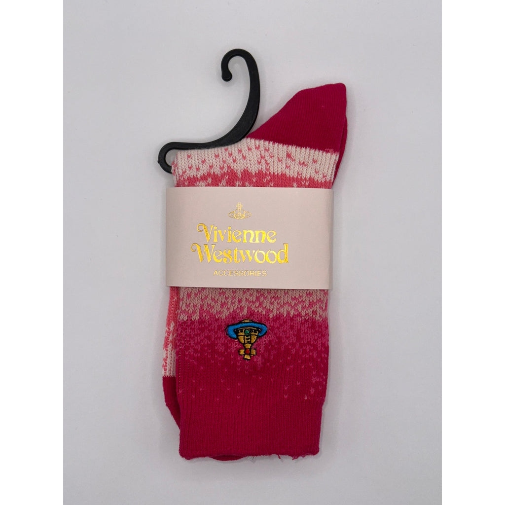 4 Pairs Vivienne Westwood Women's Socks, Medium US Size 6-9