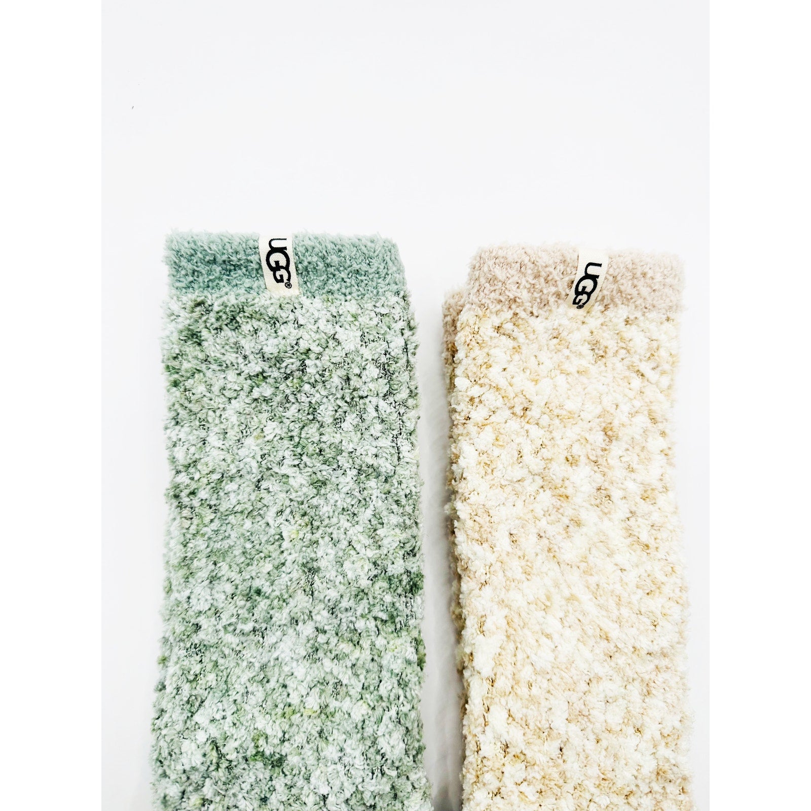 UGGS Fuzzy Cozy Socks One Size 2 Pairs Adult Women