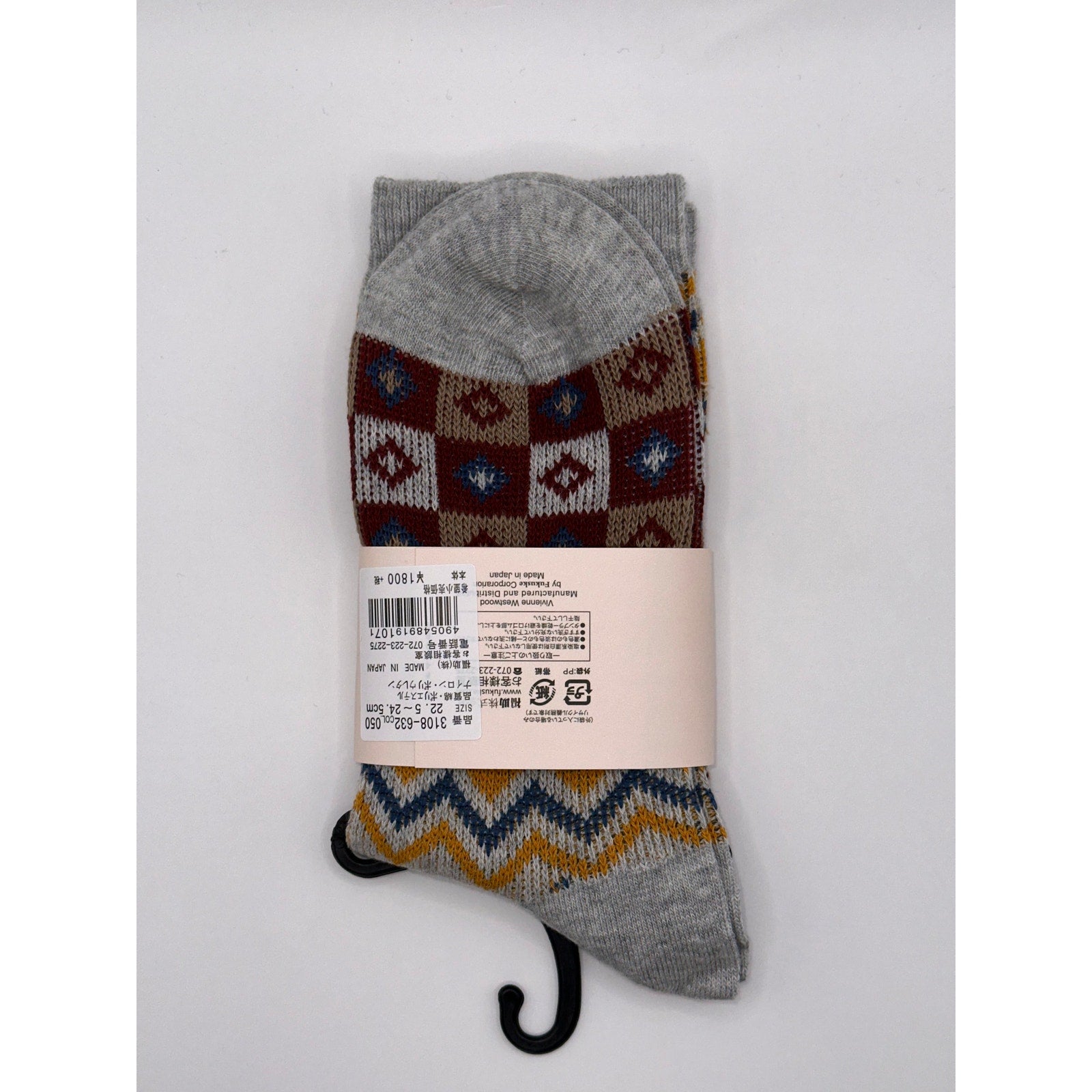 4 Pairs Vivienne Westwood Women's Socks, Medium US Size 6-9