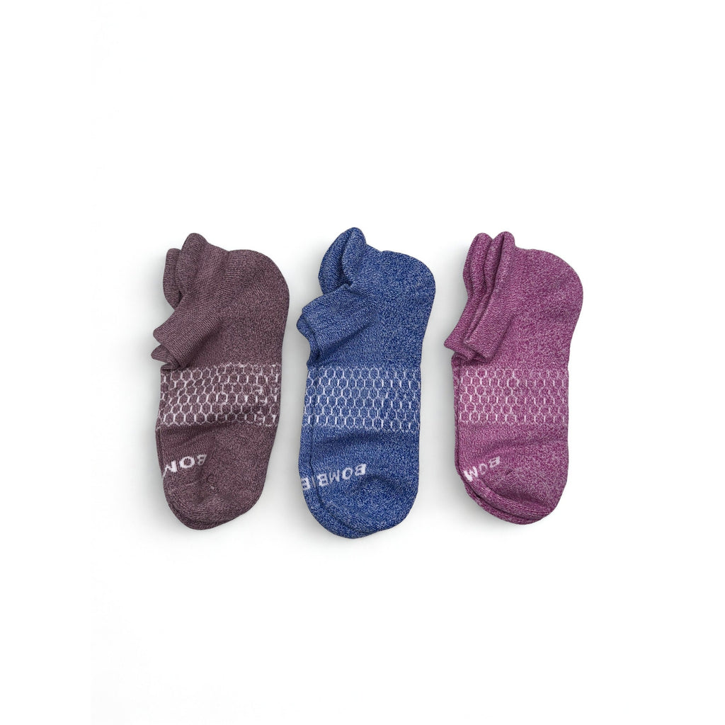 4 Pairs Bombas Women's Performance Ankle Socks Medium NWOT