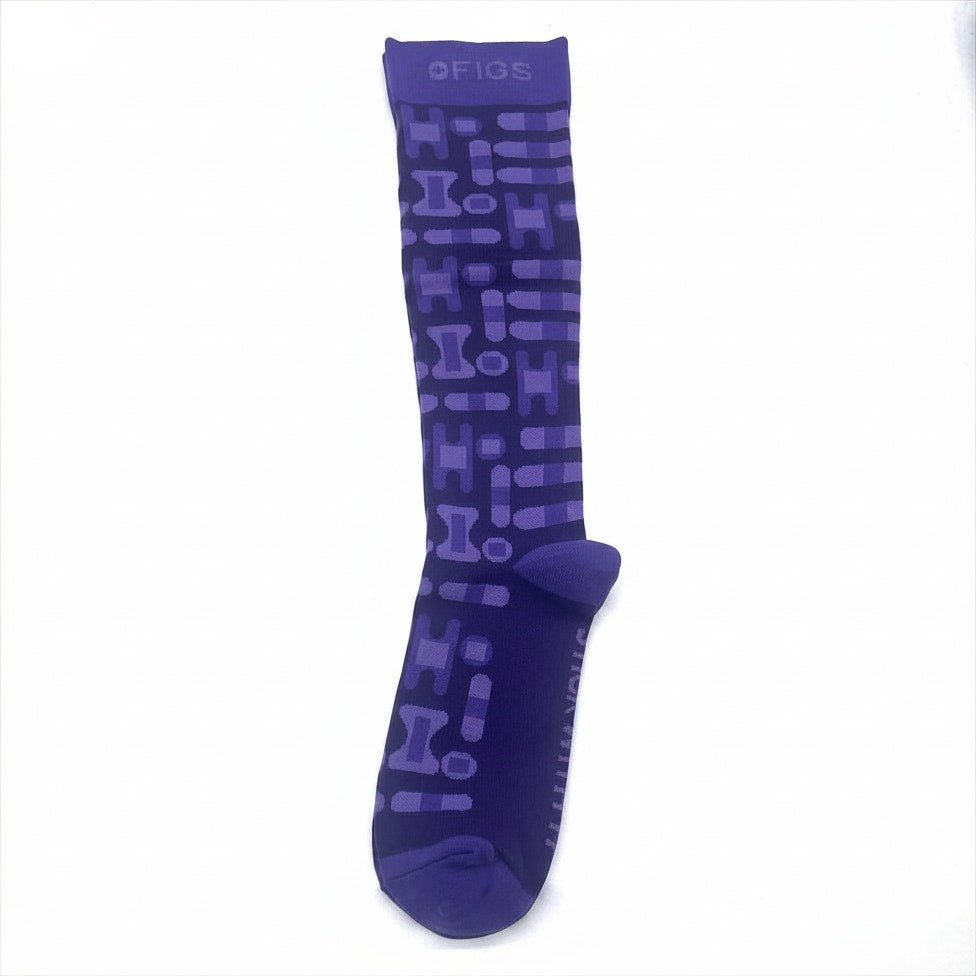1 Pair FIGS Compression Socks Size Medium