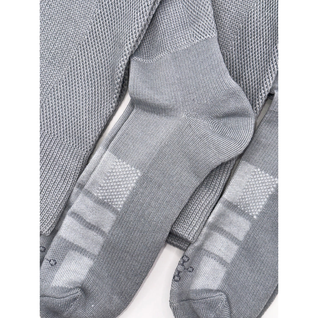 Tommie Copper Knee High Compression Socks 2 Pairs - Dark Gray L-XL