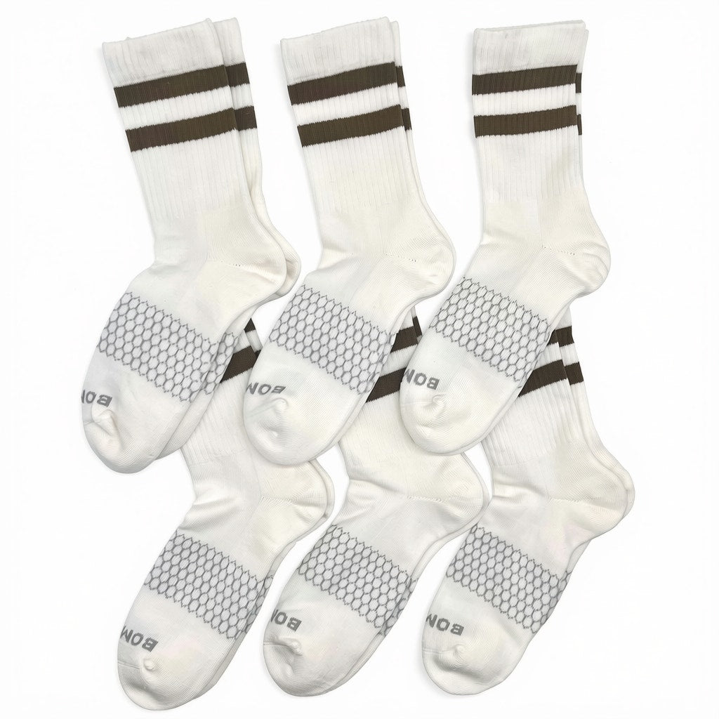 BOMBAS Honeycomb Quarter socks Size Medium 6 Pairs