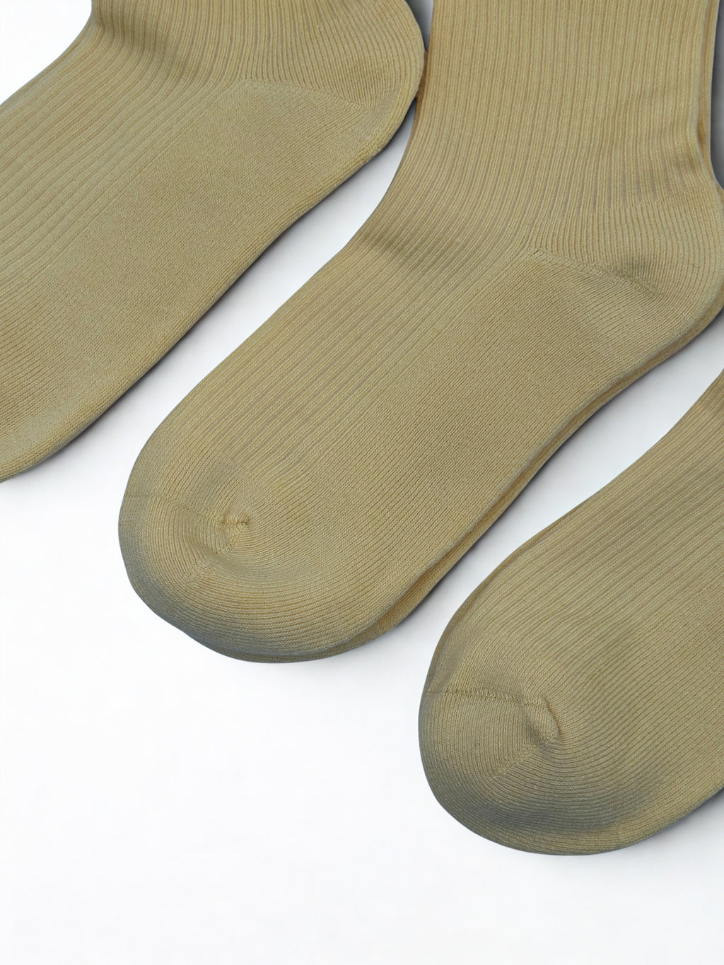 3 Pairs Alo Yoga Women's Lettuce Edge Sock M/L fits sizes 8 – 11 Yellow