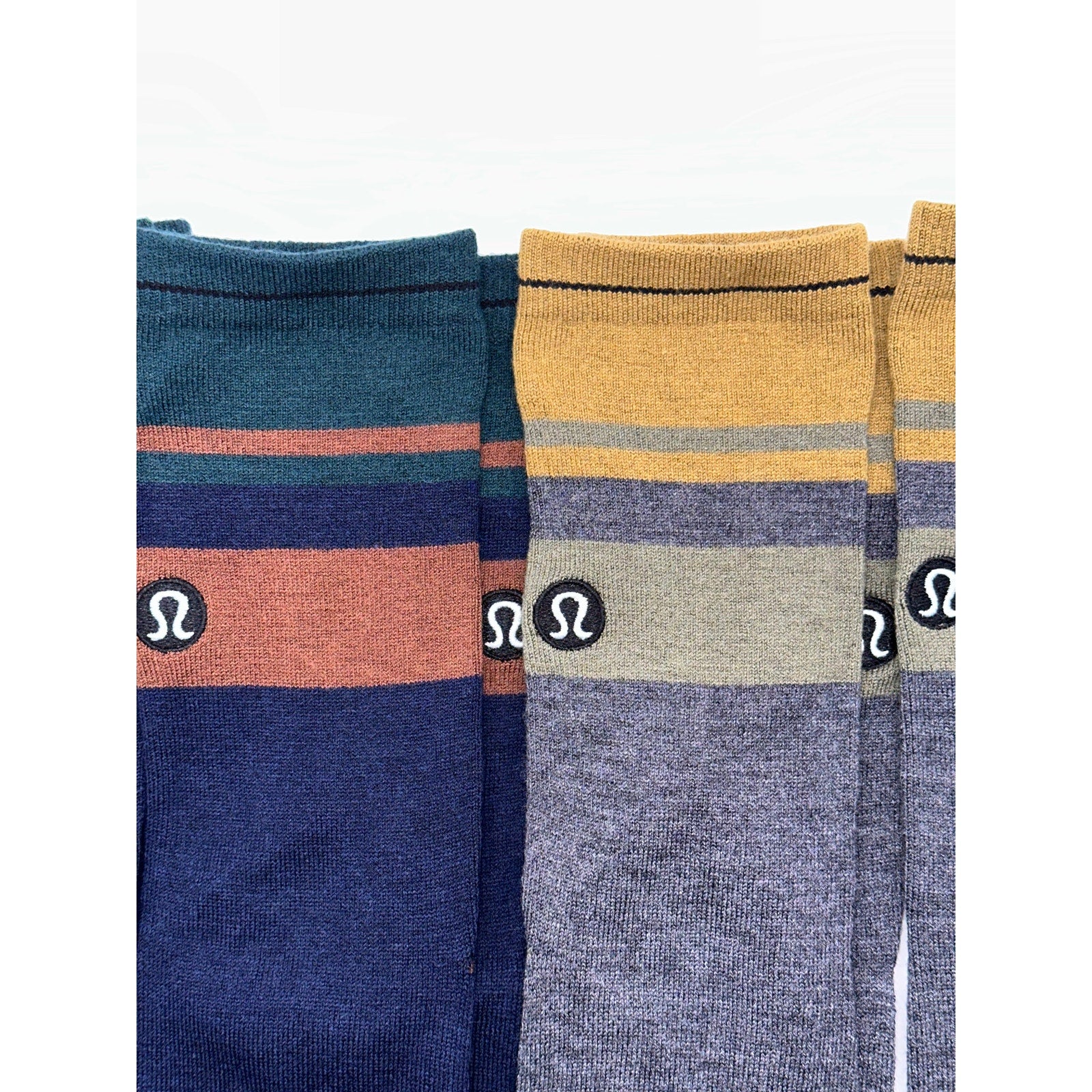 4 Pairs - Lululemon Athletic Crew Socks M/L 6.5–10.5 (US)