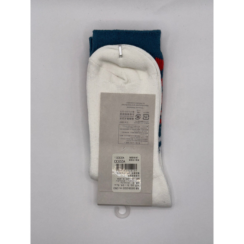 4 Pairs Vivienne Westwood Women's Socks, Medium US Size 6-9