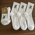 3 Pairs NWT On Cloud Socks White Half-Calf Size Medium Unisex